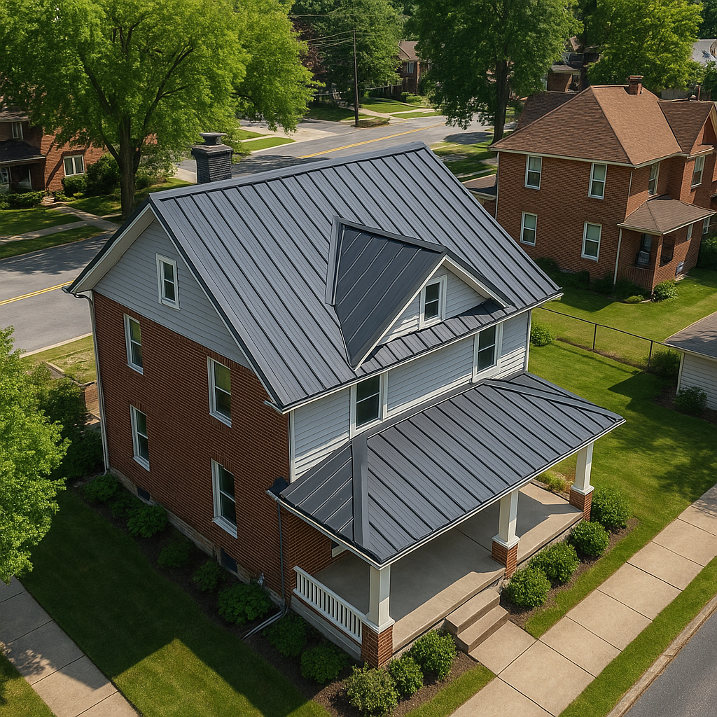 Metal Harrisburg roof