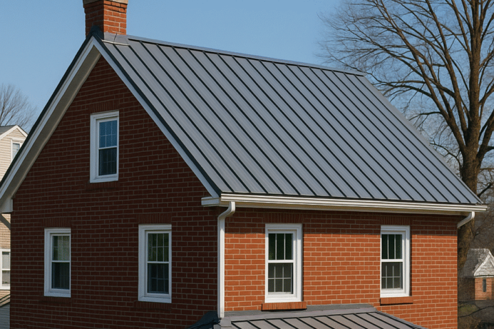 Metal Roof Home simple